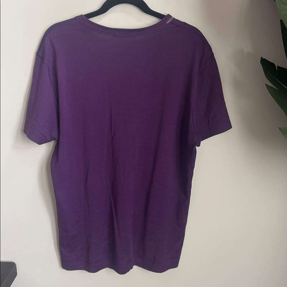 Dolce & Gabbana Rich Purple Tee - Picture 5 of 7